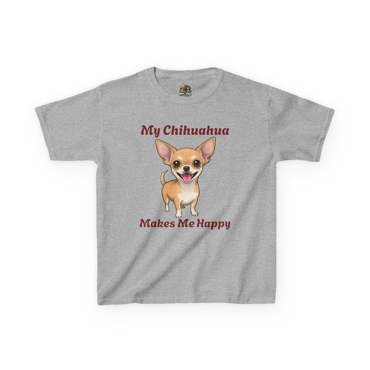 Kids My Chihuahua Tee.  Adorable Dog Lover Gift, Animal Lover Shirt, Childrens Happy Tee, Cute Pet Apparel