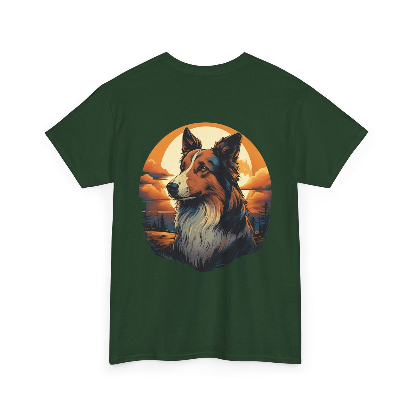 Collie Lover T-Shirt, Dog Mom Gift, Animal Graphic Tee, Cute Pet Owner Shirt, Dog Dad Present