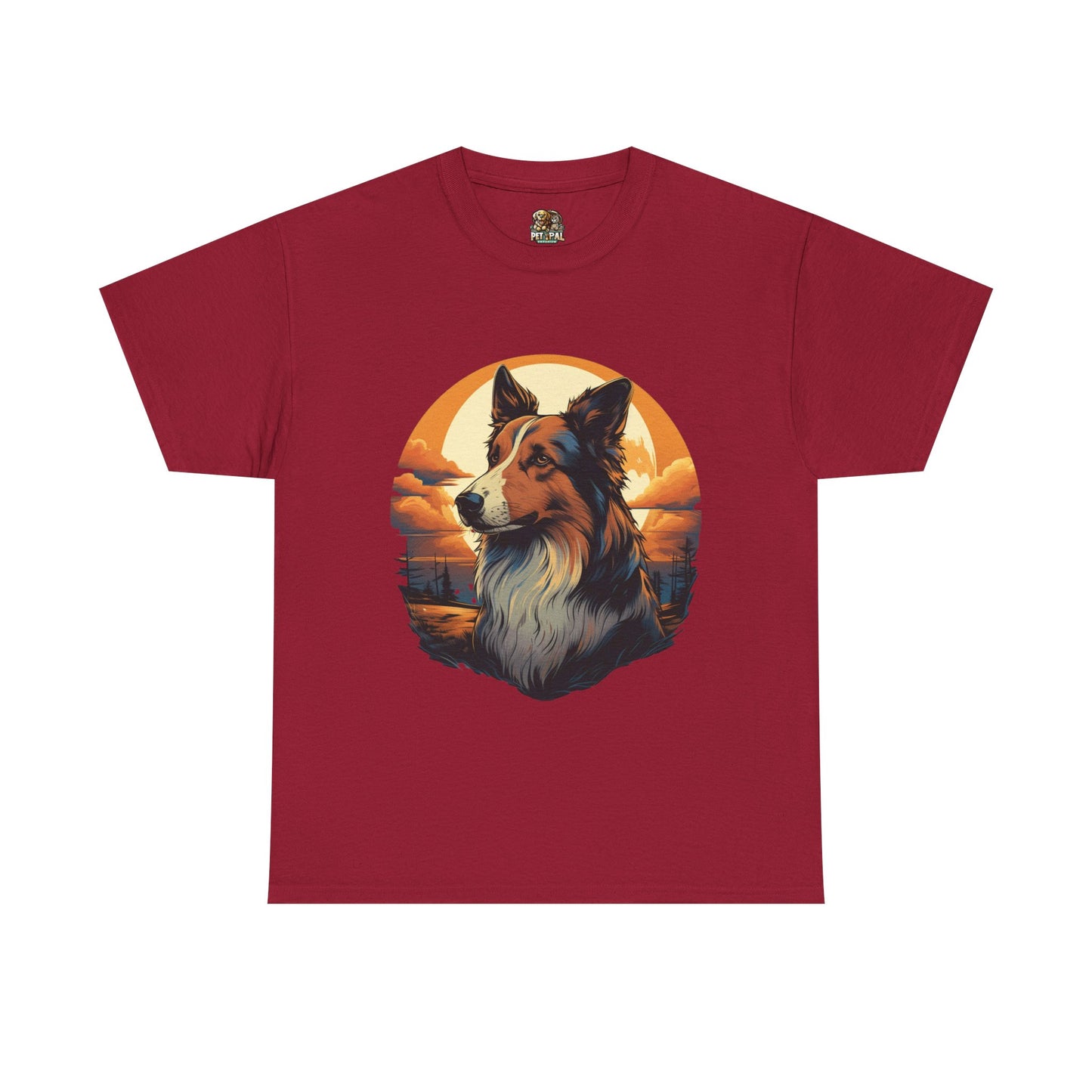 Collie Lover T-Shirt, Dog Mom Gift, Animal Graphic Tee, Cute Pet Owner Shirt, Dog Dad Present