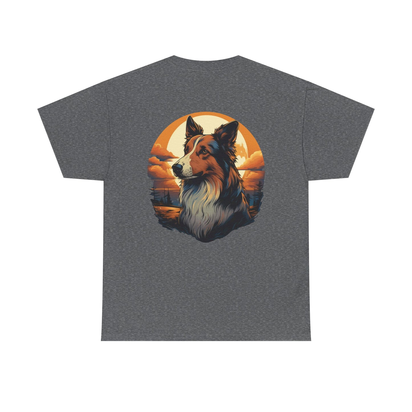 Collie Lover T-Shirt, Dog Mom Gift, Animal Graphic Tee, Cute Pet Owner Shirt, Dog Dad Present