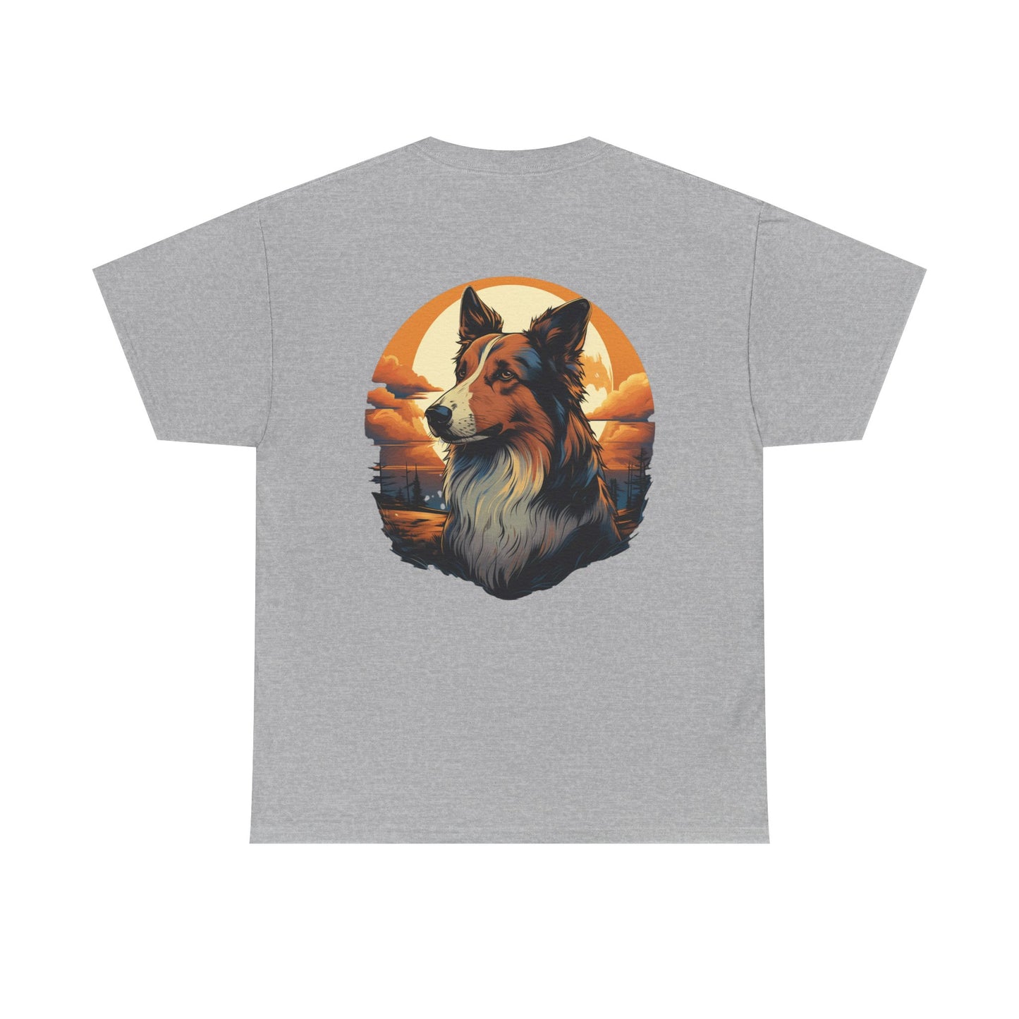 Collie Lover T-Shirt, Dog Mom Gift, Animal Graphic Tee, Cute Pet Owner Shirt, Dog Dad Present