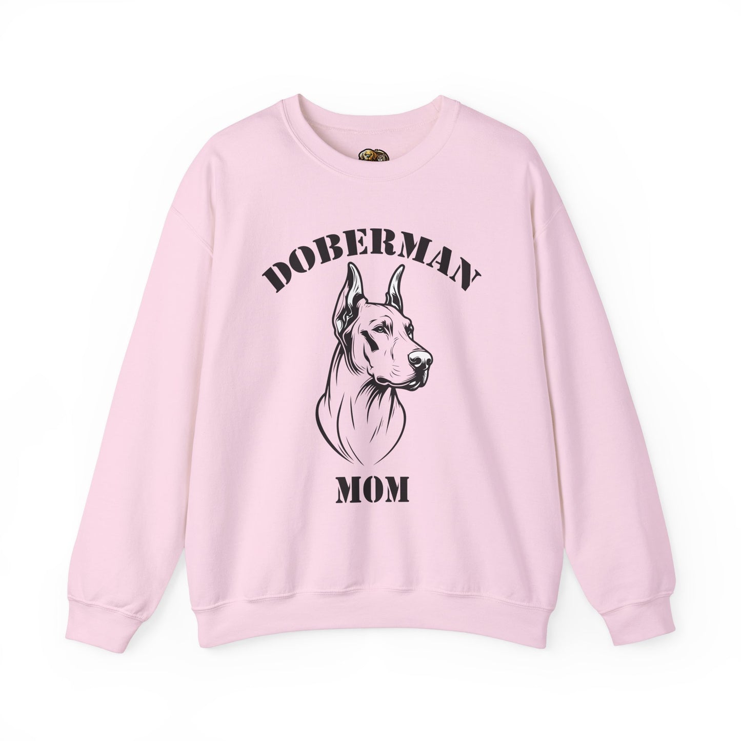 Doberman Mom Crewneck Sweatshirt - Cozy Gift for Dog Lovers