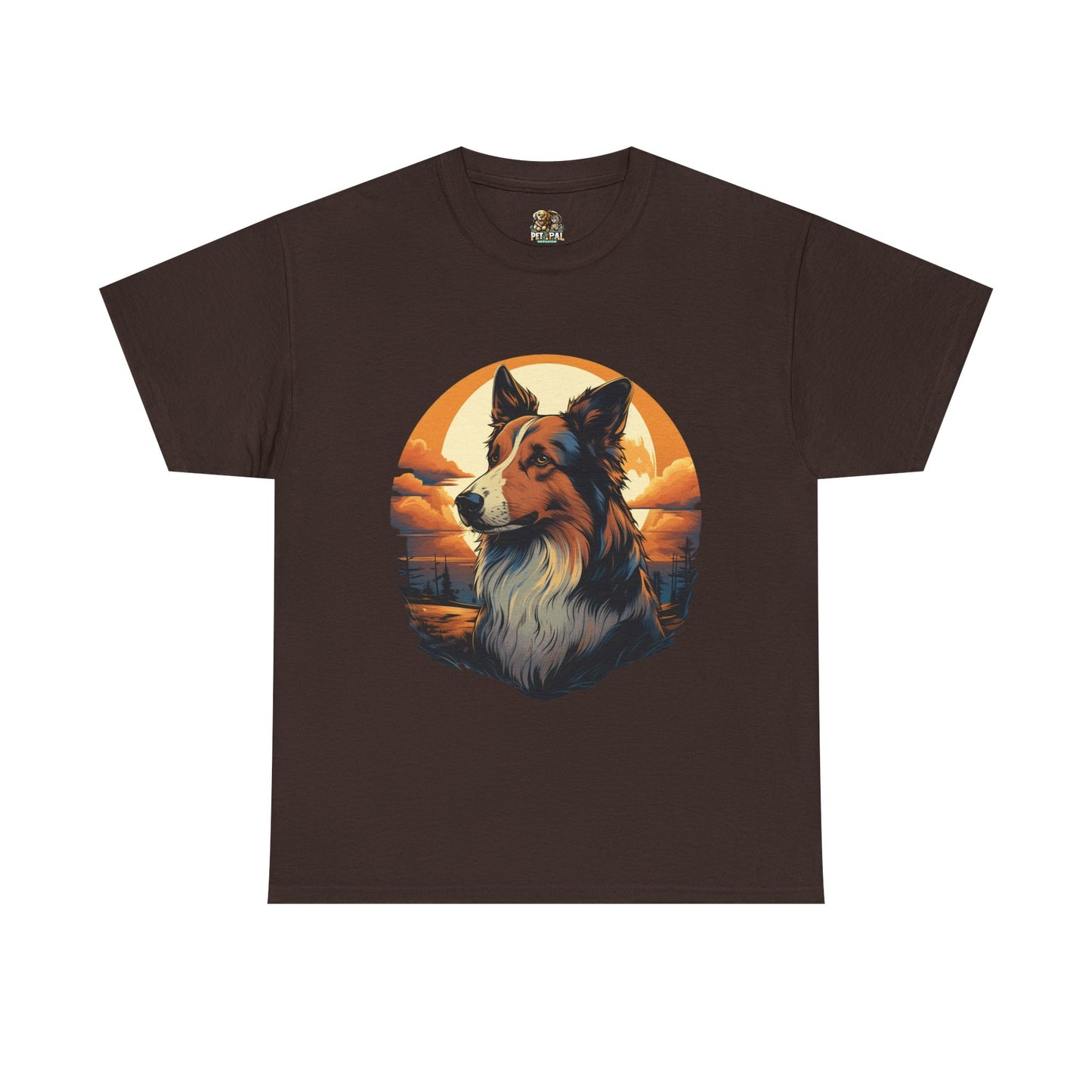 Collie Lover T-Shirt, Dog Mom Gift, Animal Graphic Tee, Cute Pet Owner Shirt, Dog Dad Present