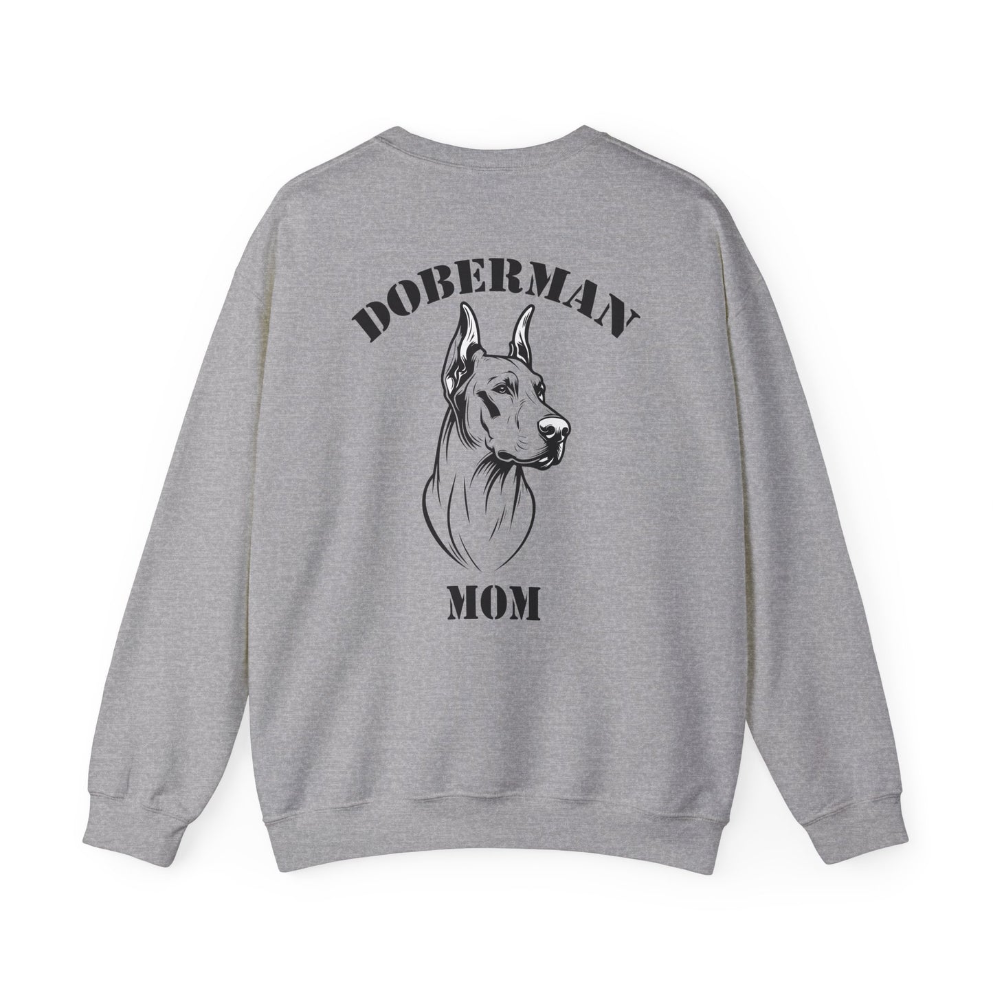 Doberman Mom Crewneck Sweatshirt - Cozy Gift for Dog Lovers