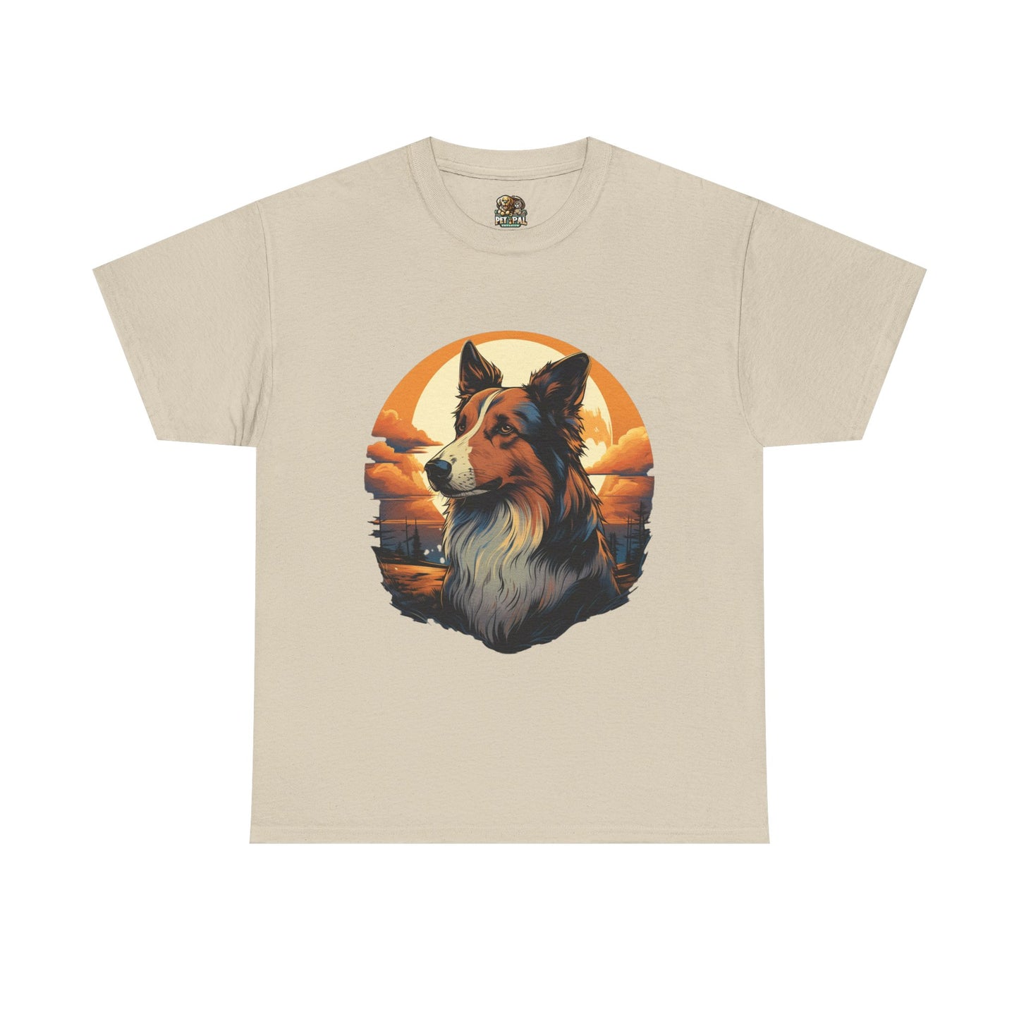 Collie Lover T-Shirt, Dog Mom Gift, Animal Graphic Tee, Cute Pet Owner Shirt, Dog Dad Present